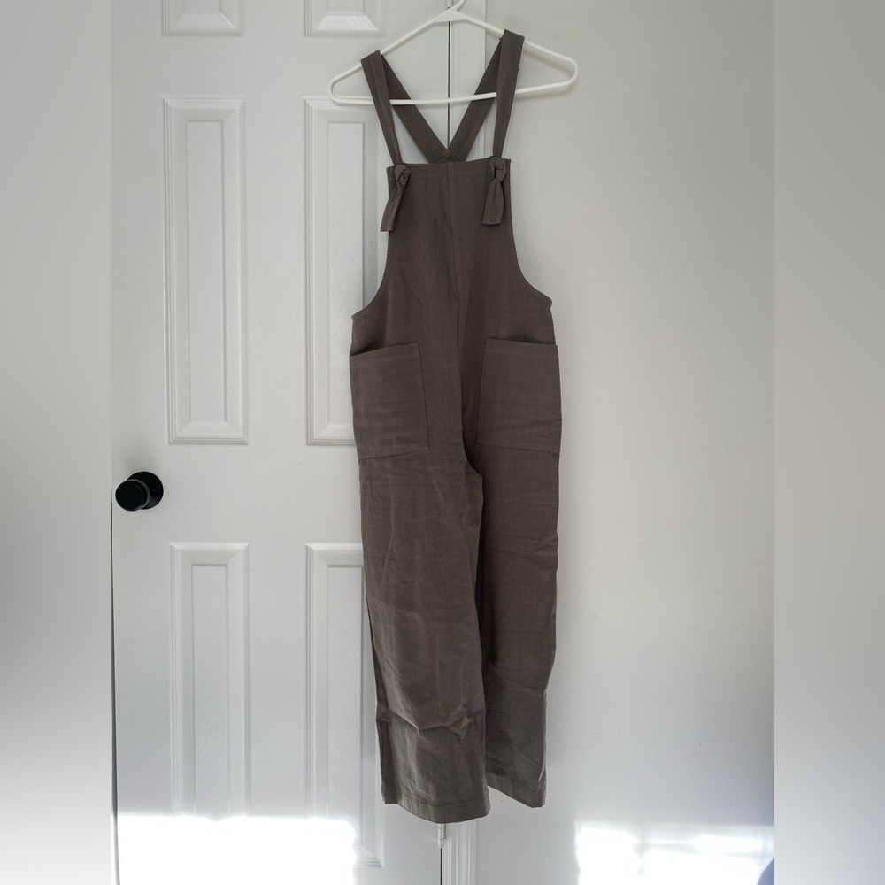 Neuflora Boston Overalls- Olive Grey
